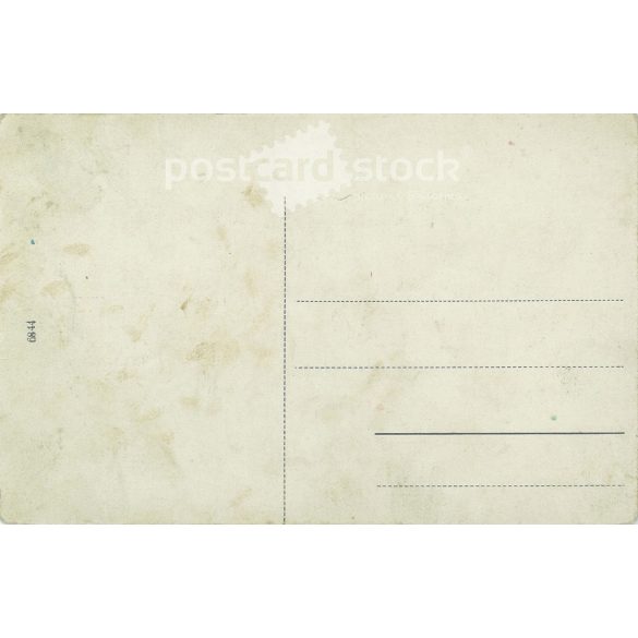 Circa 1910 - Beregszász, Royal Hotel. Original old photo. Colored photo, old postcard. (2793766)