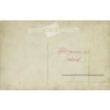 Circa 1900 - Family group photo outdoors. The people in the photo and the photographer are unknown. Old photo. Black and white photo sheet, original paper photo. (2793784)