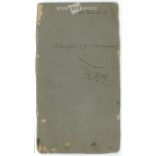 1904 - Portrait photo of Bloomfield N. J., North America. Photographer unknown. Original old photo. Black and white, laminated photo, original paper image. (2793790)