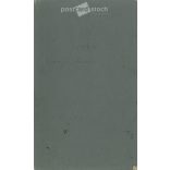 1927 - Portrait photo of soldier Sándor Csányi, with a decoration. The photo was taken in Jenő Dékány’s photo studio in Karcag. Original old photo. Black and white, laminated photo, original paper image. (2793793)