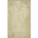 1927 - Cs. Portrait photo of Erzsike Szabó. The photo was taken in Jenő Dékány’s photo studio in Karcag. Original old photo. Black and white, laminated photo, original paper image. (2793794)