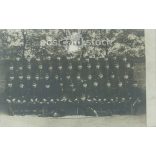 Circa 1914 - Military photo. The people in the photo and the photographer are unknown. Old photo. Black and white photo sheet, original paper image. (2793797)