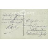 Circa 1914 - Military photo. The people in the photo and the photographer are unknown. Old photo. Black and white photo sheet, original paper image. (2793797)