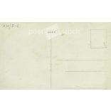 Circa 1915 - Family photo with soldiers. The people in the photo and the photographer are unknown. Old photo. Black and white photo sheet, original paper image. (2793798)