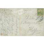 1916 - World War I Austro-Hungarian Monarchy soldiers. Drunk, singing soldiers, with humorous lyrics. Original paper image. Colored photo, old postcard. (2793838)