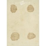 Afternoon in the park. Family photo. The people in the photo and the photographer are unknown. Original old photo. Black and white, laminated photo, original paper photo. (2793850)