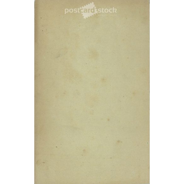 Sightseeing bus in front of Cologne Cathedral. The people in the picture and the photographer are unknown. Original old photo. Black and white, laminated photo, original paper photo. (2793851)