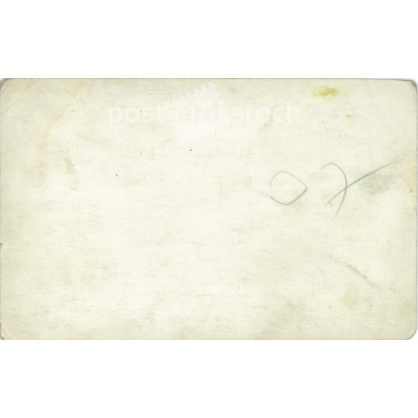 Wedding group photo. The people in the photo and the photographer are unknown. Original old photo. Black and white photo, original paper photo. (2793852)