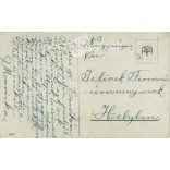 Unknown young lady, in elegant attire. The author of the picture is unknown. Original paper image. Black and white photo, old postcard. (2793859)