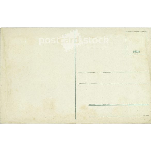 Mezőkövesd folk costume. The people in the picture and the photographer are unknown. Colored photo. Old postcard. (2793864)