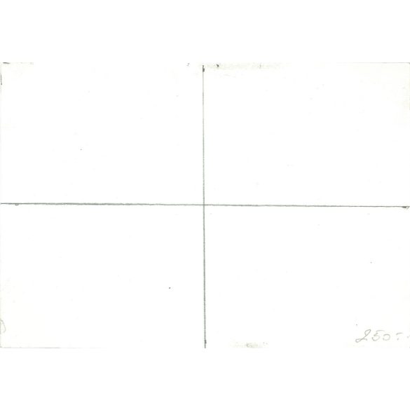 2015 - Eger view. Black and white graphic, signed Gábor Juhos. Offset print. Reproduction. (2793877)